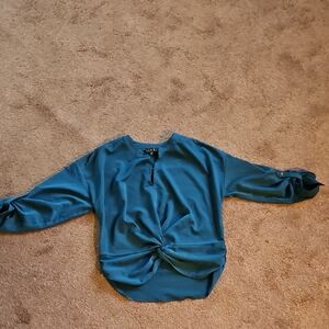 OLM Green Women's Blouse Size M